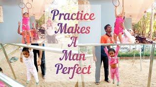 Practice makes a man perfect | Baby memories