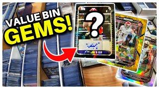 Searching Sports Card Value Bins For Hidden Gems!