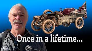 The 1907 Thomas Flyer at the National Automobile Museum in Reno is heading to LA to see Jay Leno!