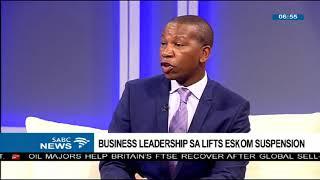 Business Leadership SA lifts Eskom suspension 2