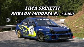 SALITA ALPE DEL NEVEGAL 2024 | LUCA SPINETTI | SUBARU IMPREZA E1 +3000 | VIDEO BY BELLUNOVIDEO