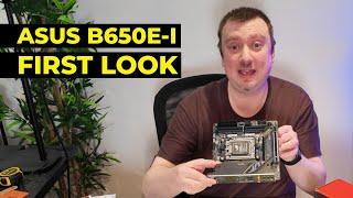 I chose this motherboard for my FIRST Mini ITX Build! ASUS ROG Strix B650E-I Overview