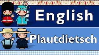 GERMAN: ENGLISH & PLAUTDIETSCH (MENNONITE LOW GERMAN)