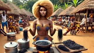 She Used Her PUBIC HAIR to Make FOOD and Sell #AfricanTale #Tales #AfricanFolklore #Folks