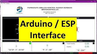 [FREE SOURCE CODE] Interface Visual Studio Serial Arduino ESP