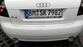 Friedrich Motorsport an Audi A4 3.0 (Auspuff-Komplettanlage ab Kat)  220 PS Quattro