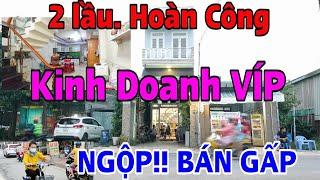 Nhà 2 lầu đã hoàn công. Mặt tiền Kinh Doanh Víp. Kế  kcn Vsip1. Chủ Ngộp Bán Gấp! #641