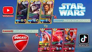 Star Wars Vs Ducati Squad Trashtalkers | Battle of YouTuber Vs TikTokers | Super Intense - Who Win?