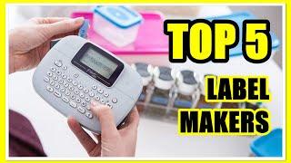 TOP 5: Best Label Makers 2022 | with Bluetooth - for Clothing, Jewelry, Retail, Household