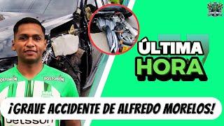 Todos los DETALLES del GRAVE ACCIDENTE de Alfredo Morelos ¡Motociclista LESIONADO!