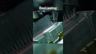 Do you know what kind of brush this is?This is a broom brush being made.#brush #factory