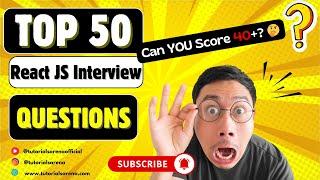 Top 50 React Intermediate Questions & Answers | ReactJS Quiz for Interview Prep