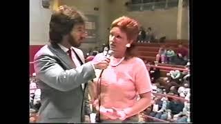 Shirley Black interview is interrupted by her rival Sandy Partlow - 1988 Central States aka WWA