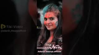 Adarsh Maurya official Holi song
