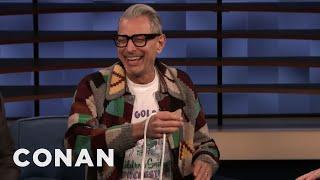 Jeff Goldblum Does Rope Magic Tricks | CONAN on TBS