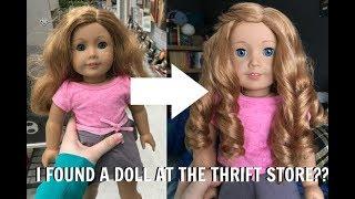 I FOUND A DOLL AT THE THRIFT STORE -- Fixing Her Up