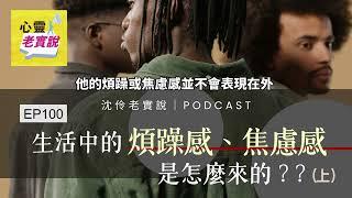 EP100｜生活中的「煩躁感、焦慮感」是怎麼來的？(上)｜沈伶老實說-沈伶