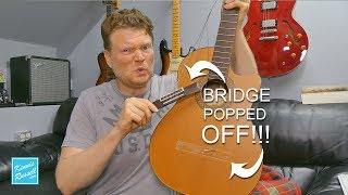 Repair an Acoustic Guitar Bridge... The Fast Way