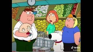 peter is jealous of chris's penis size (family guy)