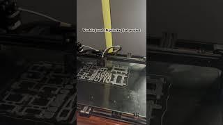 Quadruple spider robot printing #robotics #engineering #3dprinting #arduino #cncsoftware #technology