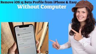 Remove iOS 15 Beta Profile from iPhone Without Computer