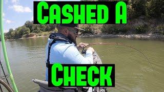 OKC Kayak Fishing Club Lake Arbuckle Tournament | Cashed a Check!!