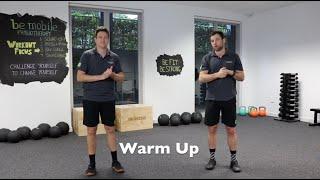 7 minute warm up (or quick mini-workout)