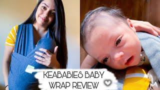 KEABABIES BABY WRAP REVIEW | HOW TO : NEWBORN HOLD