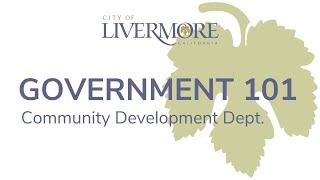 Government 101 - Community Development Dept.