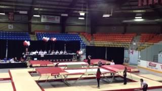 Alex Boucher Canada Cup 2014 Tramp Optional Prelims