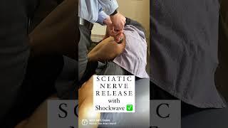 Sciatic Nerve Entrapment treatment, using Shockwave Therapy