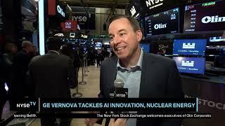 Scott Strazik, CEO at GE Vernova Joins NYSE TV Live