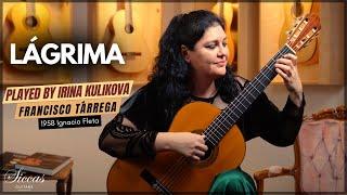 Irina Kulikova plays Lagrima by Francisco Tarrega on a 1958 Ignacio Fleta Classical Guitar