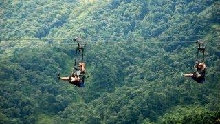 World's most extreme zipline - ZipFlyer Nepal