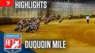 American Flat Track at DuQuoin Mile 7/6/24 | Highlights
