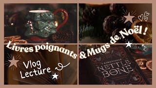 VLOG l Lectures poignantes & Tous mes Mugs de Noël!