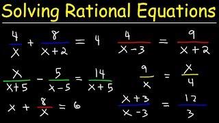 Solving Rational Equations