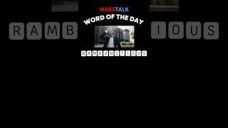 (Join: 9999947824) Word Of The Day Rambunctious #wabstalk #education  #publicspeaking #interview