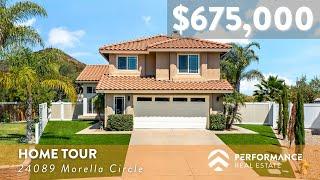 Murrieta Pool Home Under $700,000 with a GORGEOUS Backyard & BREATHTAKING View 