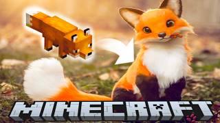 I Made A Minecraft Fox...But Realistic l DIY Art Doll