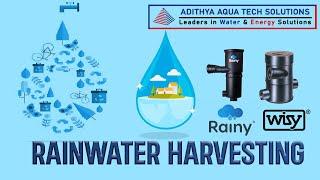 Rainwater Harvesting | Rainy & Wisy Rainwater Harvesting Filters | ADITHYA AQUA TECH SOLUTIONS