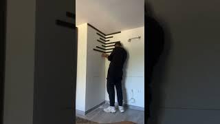 Satisfying Floor Install – Watch the Magic #SatisfyingWork #FlooringPro #YouTubeShorts