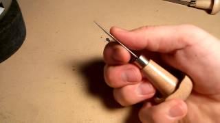 How to use a push graver