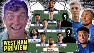 ENZO MARESCA REVEALS CHELSEA SQUAD PLAN | WEST HAM (A) PREVIEW