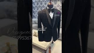 Designer three piece suit