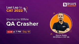 CAT 2022 | QA Crasher for CAT Exam | CAT Quantitative Ability #catexam #catqa #byjuscat