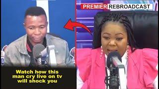 It will shock you! Watch how this man cry live on tv will shock you #oyerepafm #oyerepaafutuo #naa