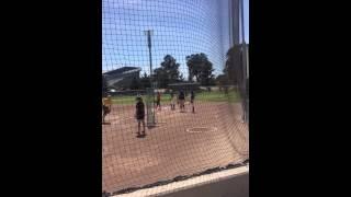 Jessica Nunes USA preps first base clinic