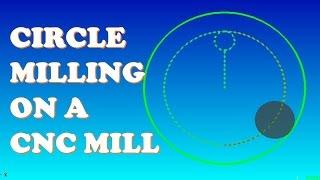 HAND WRITE A CIRCLE MILLING PROGRAM FOR A CNC MILL