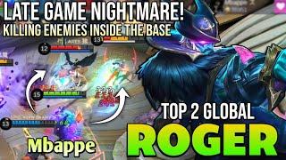 LATE-GAME NIGHTMARE! ROGER best build 2020 | ROGER top 2 global 2020 - Mobile Legends